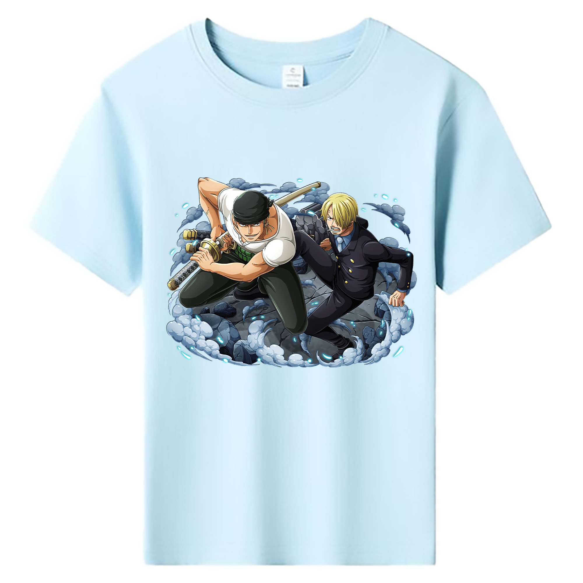 ワンピース ロロノア・ゾロ ONE PIECE Roronoa Zoro 綿100％キッズTシャツ（フロントプリント）